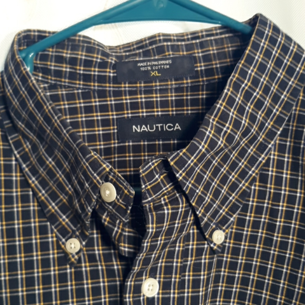 Nautica dress shirt, mens XL